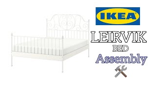 IKEA LEIRVIK Bed Assembly [upl. by Thapa]