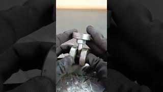 Utilize bearings as auxiliary wheels on folding doors weldertips weldingtipsandtricks diy [upl. by Ecidnac376]