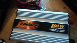 my motomaster eliminator 300 watt mobile power inverter [upl. by Drofiar]