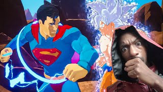 DEATH BATTLE  Goku VS Superman Final Battle Dragon Ball VS DC Comics Reaction [upl. by Aihsenak]