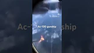 AC130 gunship aka Angel of death firing the L60 40mm bofors gun ac130 angelofdeath description [upl. by Dlaregztif]