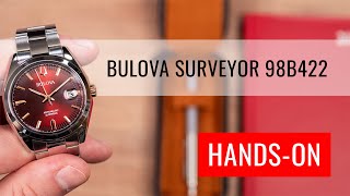 HANDSON Bulova Surveyor Automatic 98B422 [upl. by Aiuqal938]