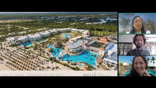 Travel Webcast  Discover Meliá’s Paradise in Punta Cana 10172024 [upl. by Nomelihp]