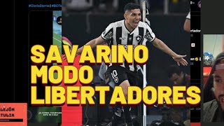 🧨GOL de SAVARINO X2 CONDUCE al BOTAFOGO a FINAL de CONMEBOLLIBERTADORES ante PEÑAROL 50 [upl. by Aryas15]