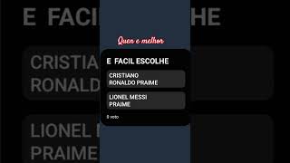 CRISTIANO RONALDO OU MESSI [upl. by Burny378]