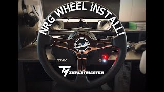 TMX AFTERMARKET WHEEL SWAP  NEW NRG INNOVATIONS SIM WHEEL Link for adapter in description [upl. by Henrion968]