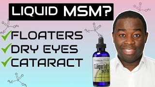 Liquid MSM For Eyes And Floaters  Is It Worth It [upl. by Rhonda]