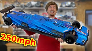 100HP 32s Quad Motor Project Worlds FASTEST RC Car build [upl. by Rosenblatt428]