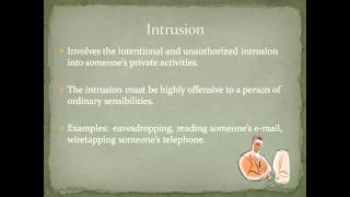 Paralegal Tort Law Invasion of Privacy Torts [upl. by Eneri]