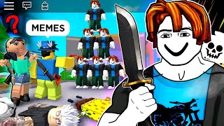 ROBLOX Murder Mystery 2 BACON Funny Moments 3 MEMES [upl. by Ayotak827]