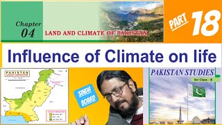 influence of climate  10 class pst chapter 4  land and climate  sindh board pakistanstudies [upl. by Dalton]