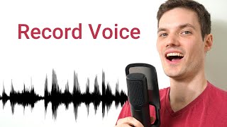 How to Record Voice on Windows 10 [upl. by Fawcette]