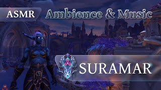 ASMR  World of Warcraft  Ambience amp Music  No Talking  Suramar [upl. by Dwayne448]