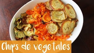 Snack saludable Chips de vegetales  Healthy snack [upl. by Apfelstadt]