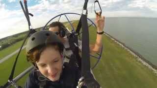 Powered Paragliding in Houston TX [upl. by Xymenes]