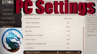 MK 1 Most optimal PC settings Full Guide [upl. by Tibbitts522]