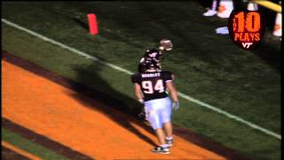 Top 10  Plays in Virginia Tech Football History [upl. by Akvir24]