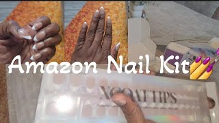 Check out this Amazon Nail KitFirst time using it Nails lasts up to 28 days [upl. by Redan]