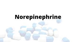 norepinephrine  noradrenalin  mechanism of action and uses  نورإبينفرين ، نورأدرينالين [upl. by Aciretahs]