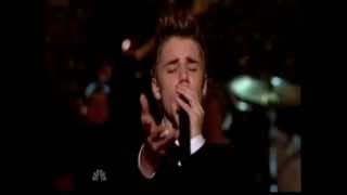 Justin Bieber  Mistletoe  Live on A Michael Buble Christmas [upl. by Armat755]