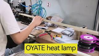 2000w halogen infrared heater lamp 700mm shortwave infrared lamp2000w halogen infrared lamp [upl. by Outlaw50]