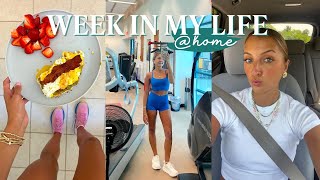 POST GRAD WEEK IN MY LIFE  self employed routine  influencer behind the scenes [upl. by Ahtibbat]