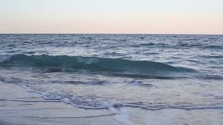 Relaxing 45 Min Video of Ocean Waves at Sunset High Tide  Calm Sleep Meditation [upl. by Holds]