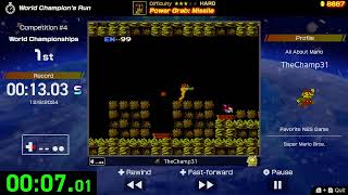 WR Power Grab Missile 1303s  NES WORLD CHAMPIONSHIPS [upl. by Rol]