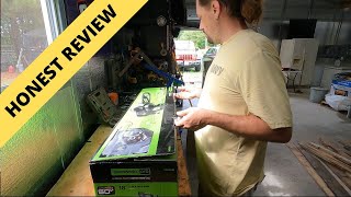 Greenworks pro 60V 18 inch Chainsaw Unboxing and review [upl. by Gonick210]