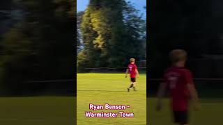 What a goal Long range over the keeper Ryan Benson Warminster Town youtubeshorts football [upl. by Hackney668]