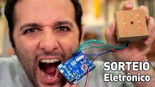 Como fazer um dado eletrônico ManualMaker Aula 5 Vídeo 2 [upl. by Hubsher]