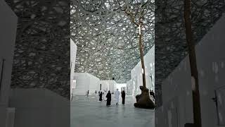 LOUVRE ABU DHABI UAE  Masterpiece of combination with Arts amp Modern Architect Engineering [upl. by Anirtap]