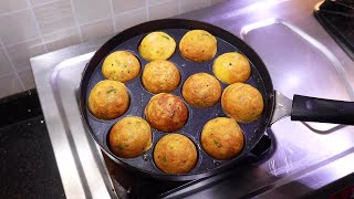 सूजी और हरी सब्ज़ियों से बना हेल्दी नास्ता  Rava Appe  Sooji Appam  Appam Recipe  KabitasKitchen [upl. by Carrissa45]