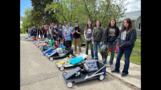 Delburne 10th annual Soapbox Races 2024 [upl. by Aneetsirhc]