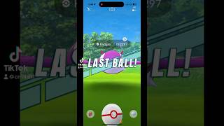 I was down to my last ball 😫 pokemongo [upl. by Nicks650]