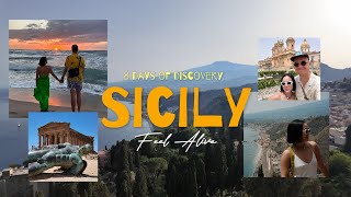 8 days in Sicily vlog 🇮🇹  Must visit Taormina Cefalu Agrigento Visit Italy every year in summer [upl. by Gannon]