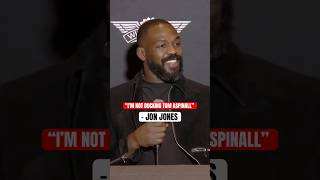 Jon Jones shuts down the narrative that he’s “ducking” Tom Aspinall via TNTSports [upl. by Nrubua193]