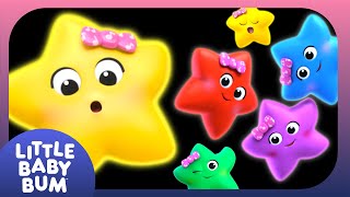 Twinkles Space Adventure Baby Sensory Fun  Colourful Stars  High Contrast Video [upl. by Ennairek788]