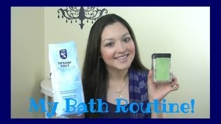 My bath routine using Epsom Salt [upl. by Sibbie]