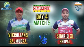 Sharique XI Bhopal Vs Vikhrolians Rajmudra  RATNAGIRI CHAMPIONS TROPHY 2022 [upl. by Prinz870]