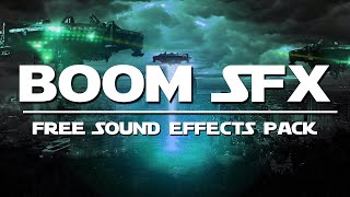 20 Boom Sound Effects Free  Trailer SFX Pack vol2 Cinematic Booms  Boom Sound No Copyright [upl. by Jaddan360]