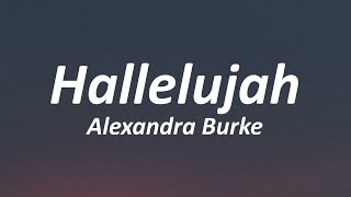 Hallelujah  Alexandra Burke Lyrics [upl. by Kariv]