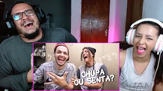 REAGINDO A quotCURIOSO TESTE DE MASCULINIDADE  ͡° ͜ʖ ͡° ft Caracol quotLusquinha1 ReactNostálgico [upl. by Kin]