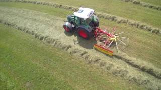 Fendt  Krone  Pöttinger  4k  2k17 [upl. by Ahlgren608]