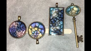 Pebeo Prisme Fantasy Jewelry  Beautiful Pendants  Pretty Jewelry [upl. by Retla]