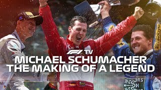 Michael Schumacher The Making of a Legend Exclusive F1TV Video [upl. by Rhea]