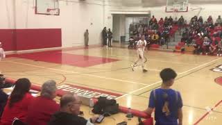 Rosamond High CA 59 vs La Quinta Westminster CA 65 in first round of 2022 State Playoffs Div 5 [upl. by Ingold]