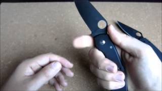 Spyderco ParaMilitary 2 VS Military [upl. by Castro567]