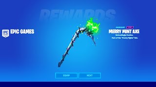 How To Get the MINTY PICKAXE for FREE in Fortnite Season 4 Only Working Method [upl. by Dennet241]