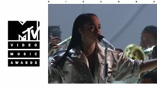 Rihanna  Stay  Love On The Brain  Diamonds Live From The 2016 MTV VMAs [upl. by Ytsirhk]